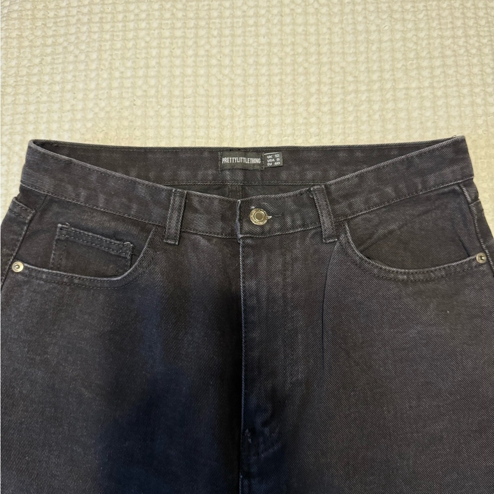 Black Split Hem Jeans - image 4